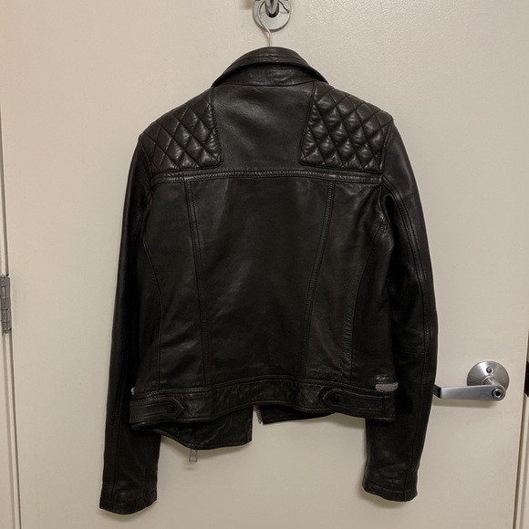 Preloved. All Saints Leather Jacket. Great condition. US 6/UK 10/EU 38 - Picture 2 of 6